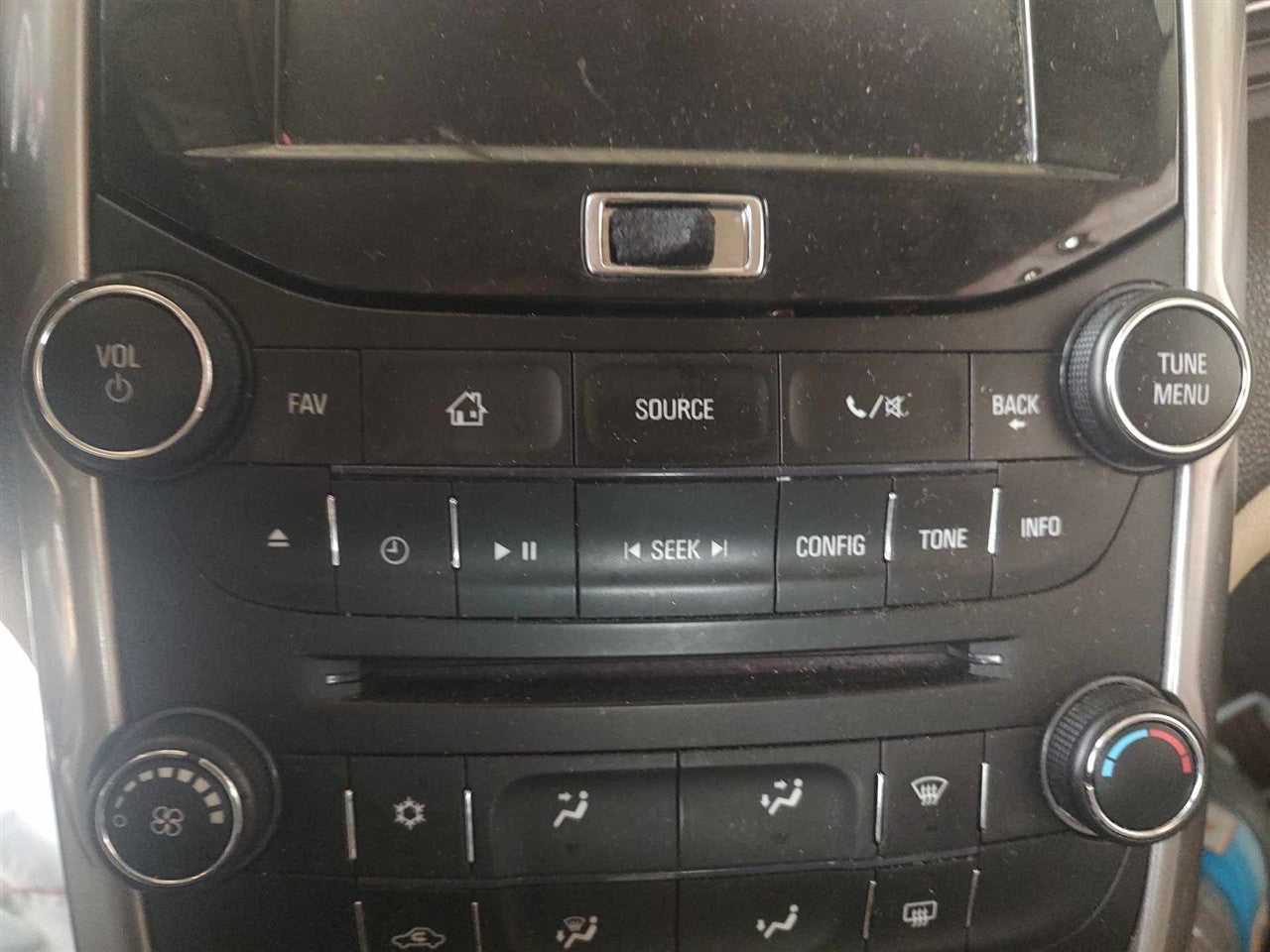 2014 2015 2016 Chevrolet Malibu Radio Stereo Audio Head Unit control panel AM FM single CD MP3 USB opt UFU