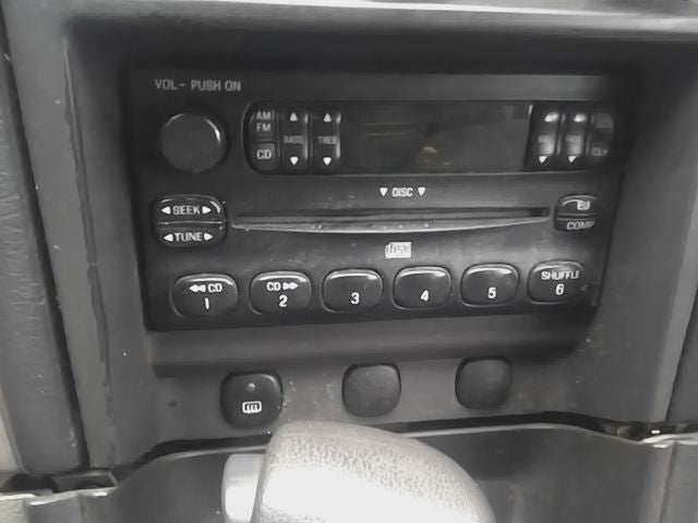 2001 thru 2006 Ford Mustang, Ford Explorer, Mercury Mountaineer Radio Stereo Audio Head Unit AM FM CD single disc