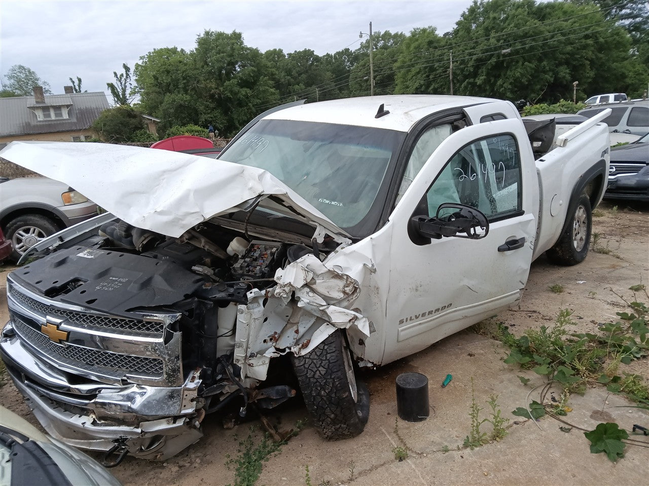 Donor vehicle 2012 Chevrolet Silverado 1500 (Stock #261497)
