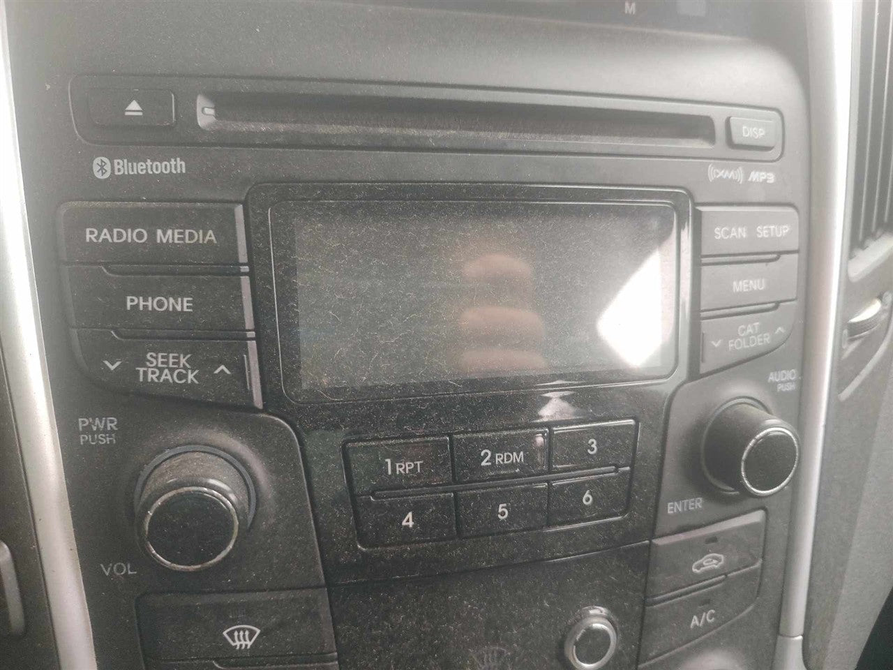 2012 2013 2014 2015 Hyundai Sonata Radio Stereo Audio Head Unit without navigation