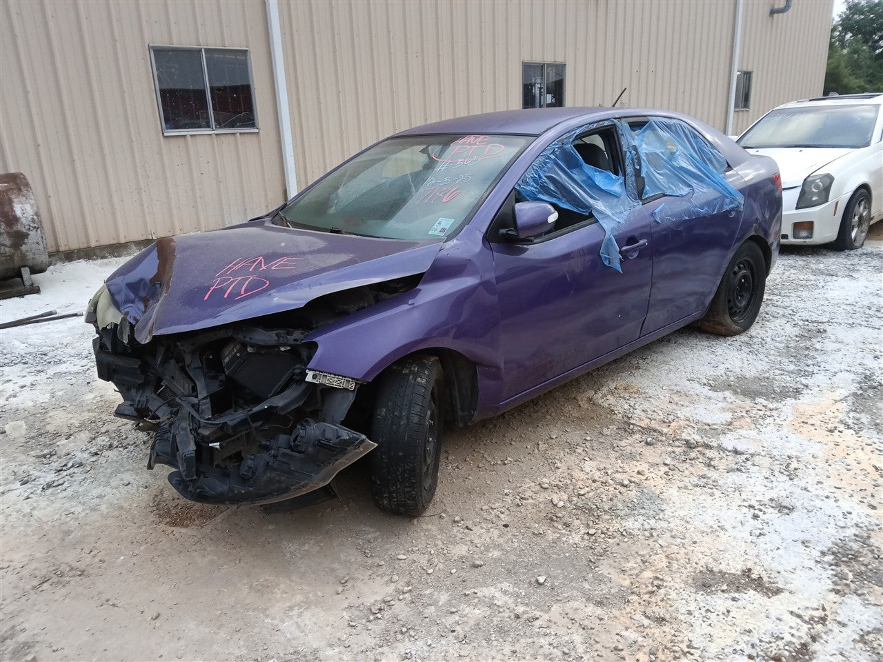 Donor vehicle 2010 KIA Forte (Stock #261542)