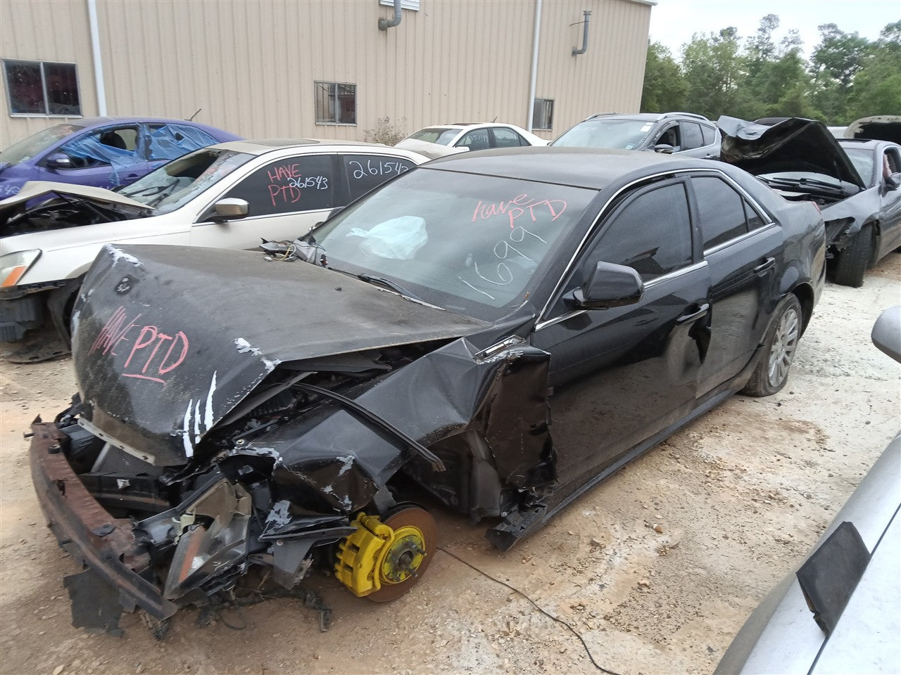 Donor vehicle 2012 Cadillac CTS (Stock #261544)