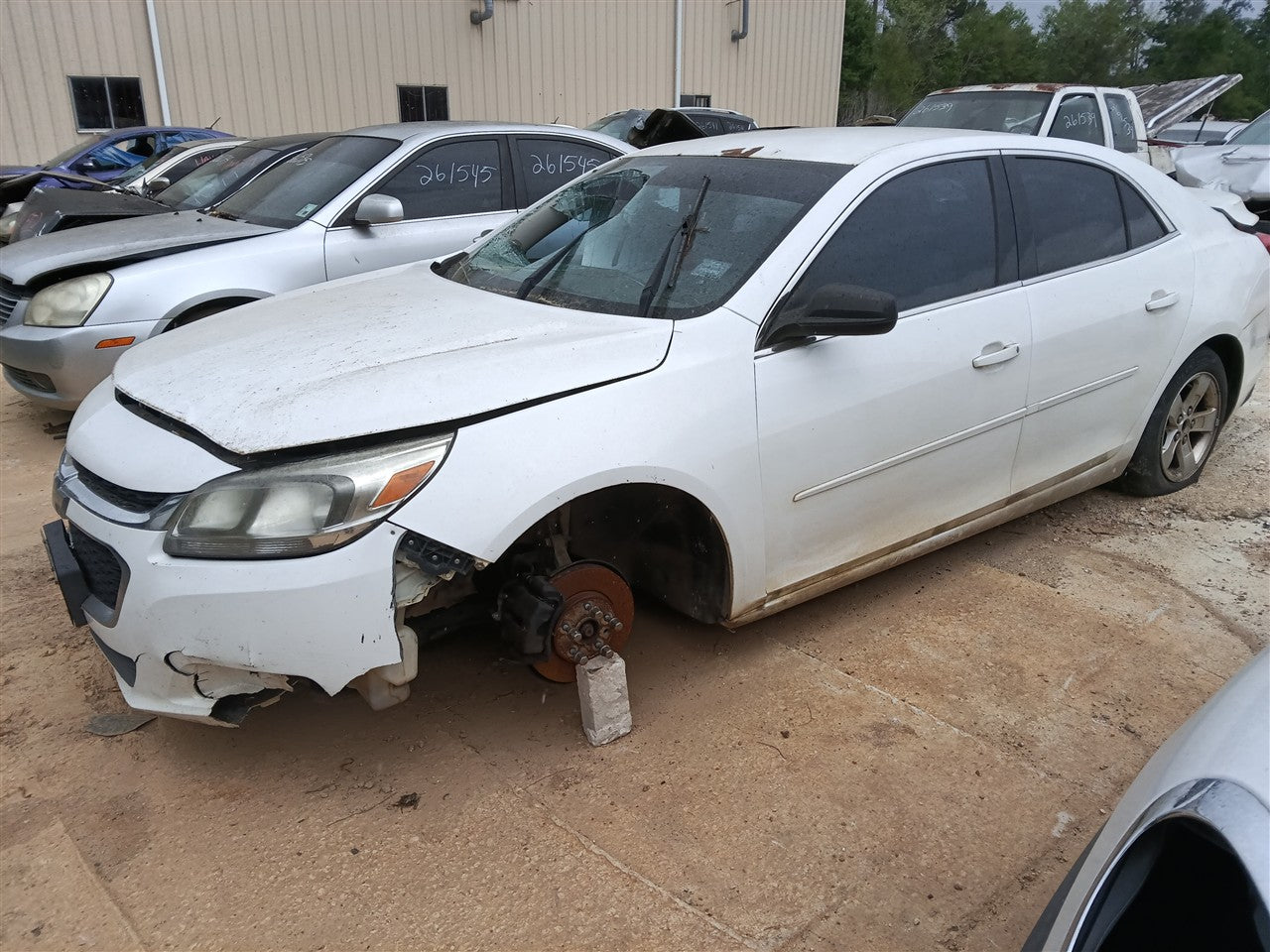 Donor vehicle 2014 Chevrolet Malibu (Stock #261546)