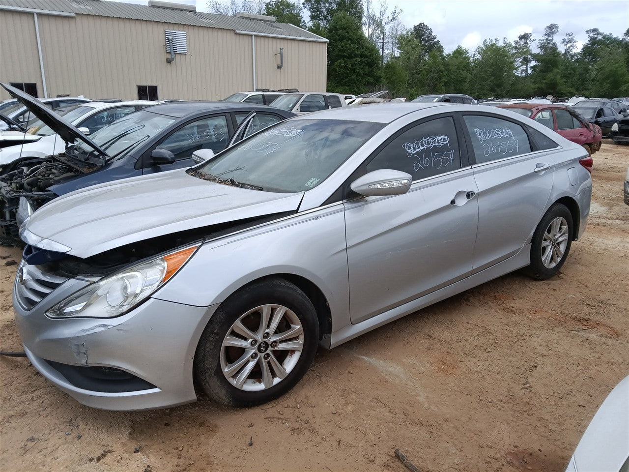 Donor vehicle 2014 Hyundai Sonata (Stock #261554)