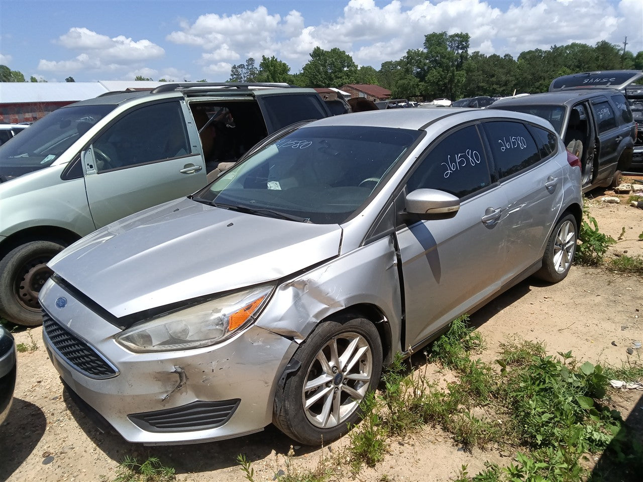 Donor vehicle 2016 Ford Focus (Stock #261580)