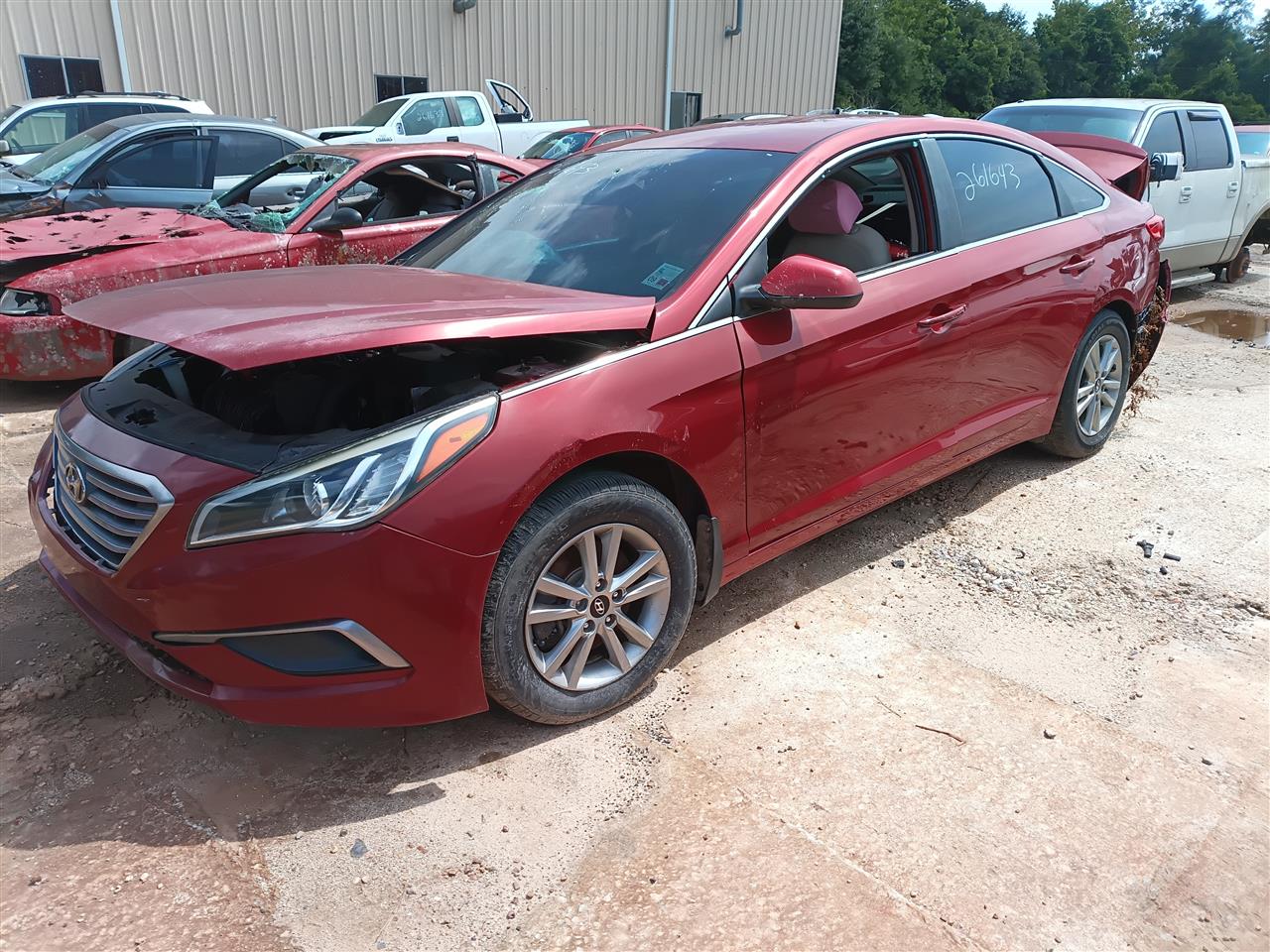 Donor vehicle 2017 Hyundai Sonata (Stock #261643)
