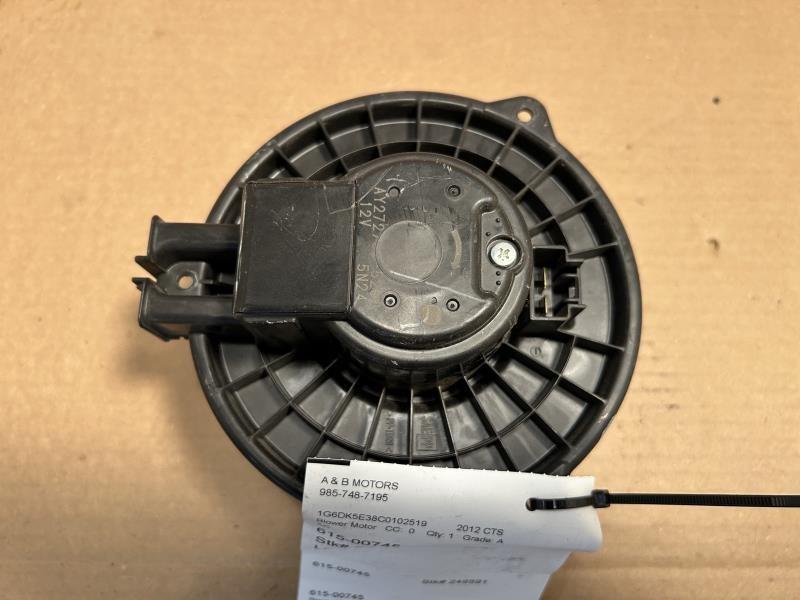 2007 thru 2015 Cadillac CTS, Cadillac STS, Cadillac SRX Blower Motor