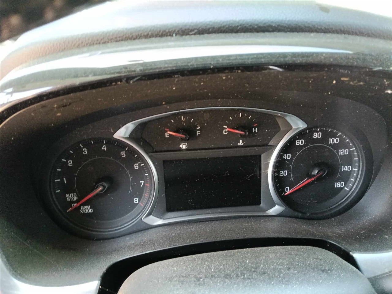 2018 2019 Chevrolet Traverse Speedometer Instrument Gauge Cluster MPH US market with multi color graphic display opt UDD