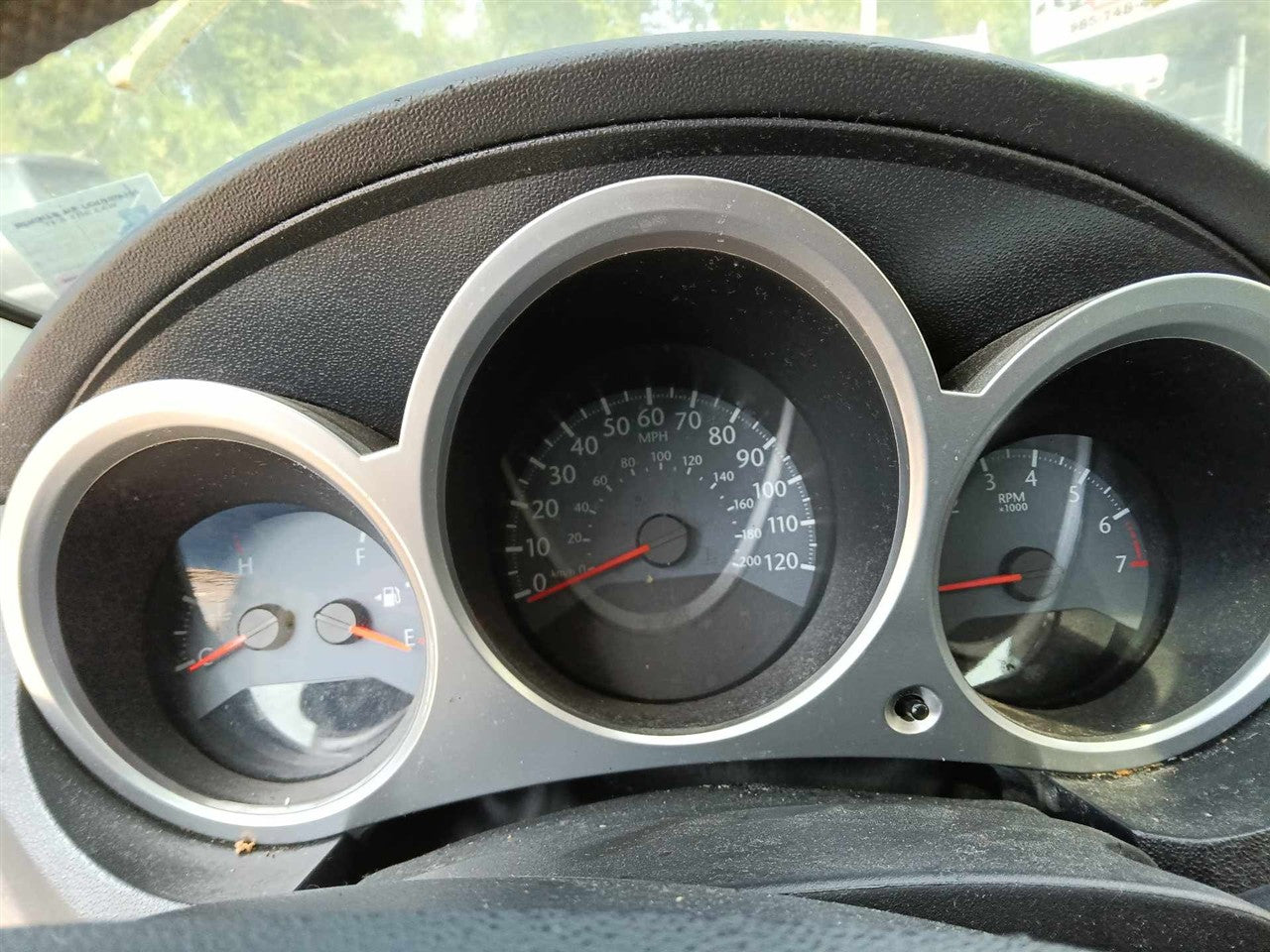 2010 Chrysler Sebring Speedometer Instrument Gauge Cluster MPH without display screen