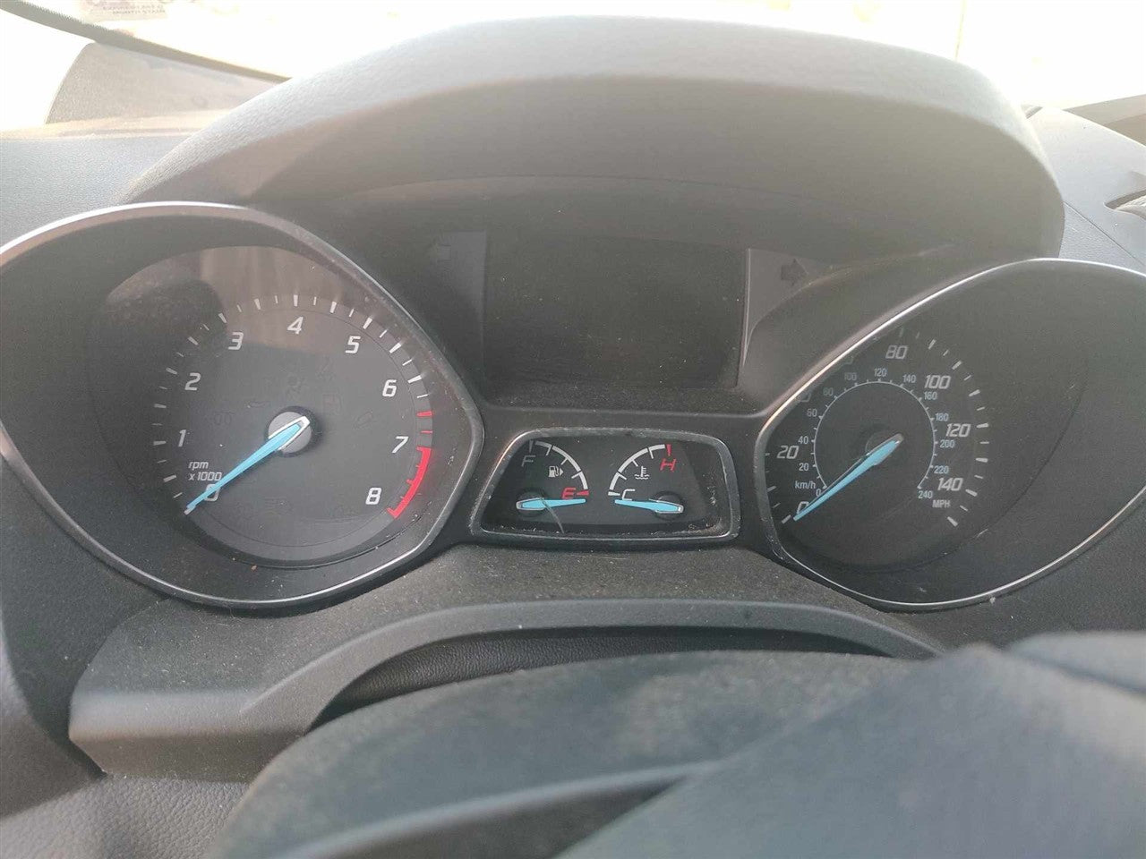 2013 2014 Ford Escape Speedometer Instrument Gauge Cluster with message center MPH