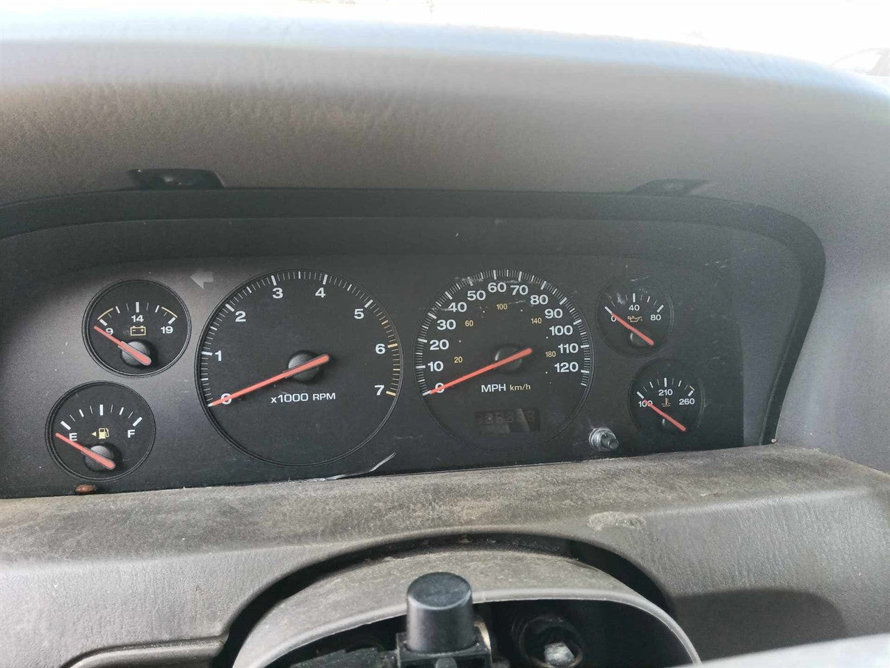 2000 Jeep Grand Cherokee Speedometer Instrument Gauge Cluster LHD MPH
