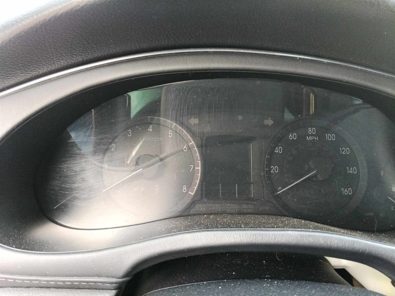 2009 2010 2011 Hyundai Genesis Speedometer Instrument Gauge Cluster KPH Sdn Supervision opt 9401B1 with TPMS