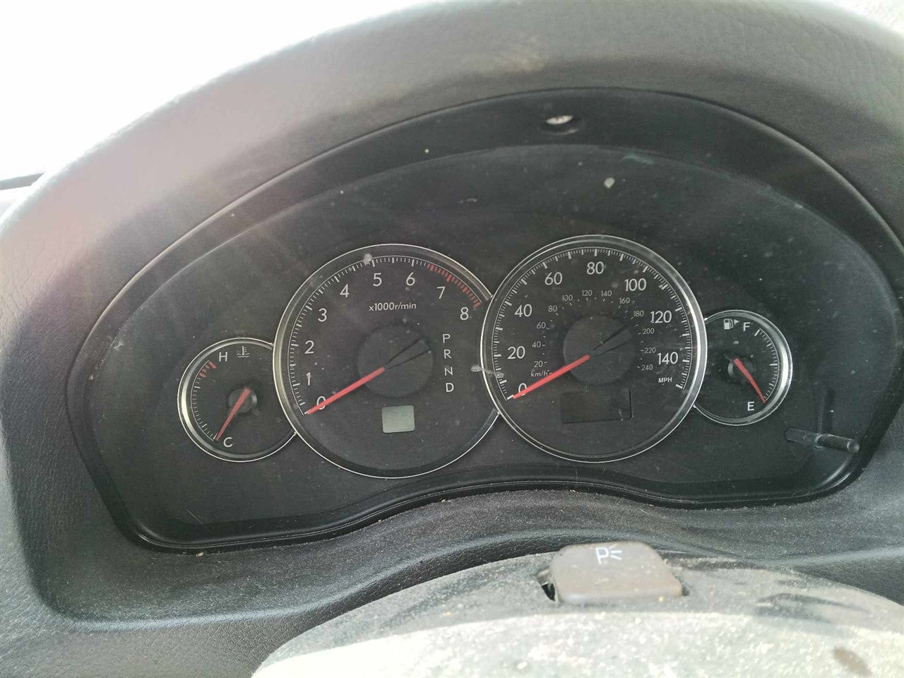 2008 Subaru Legacy Speedometer Instrument Gauge Cluster 2.5L US market Outback AT