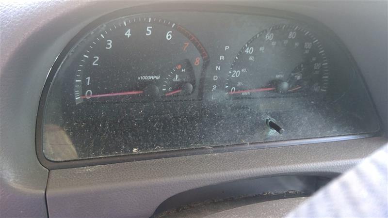 2002 2003 2004 Toyota Camry Speedometer Instrument Gauge Cluster MPH 4 cylinder AT