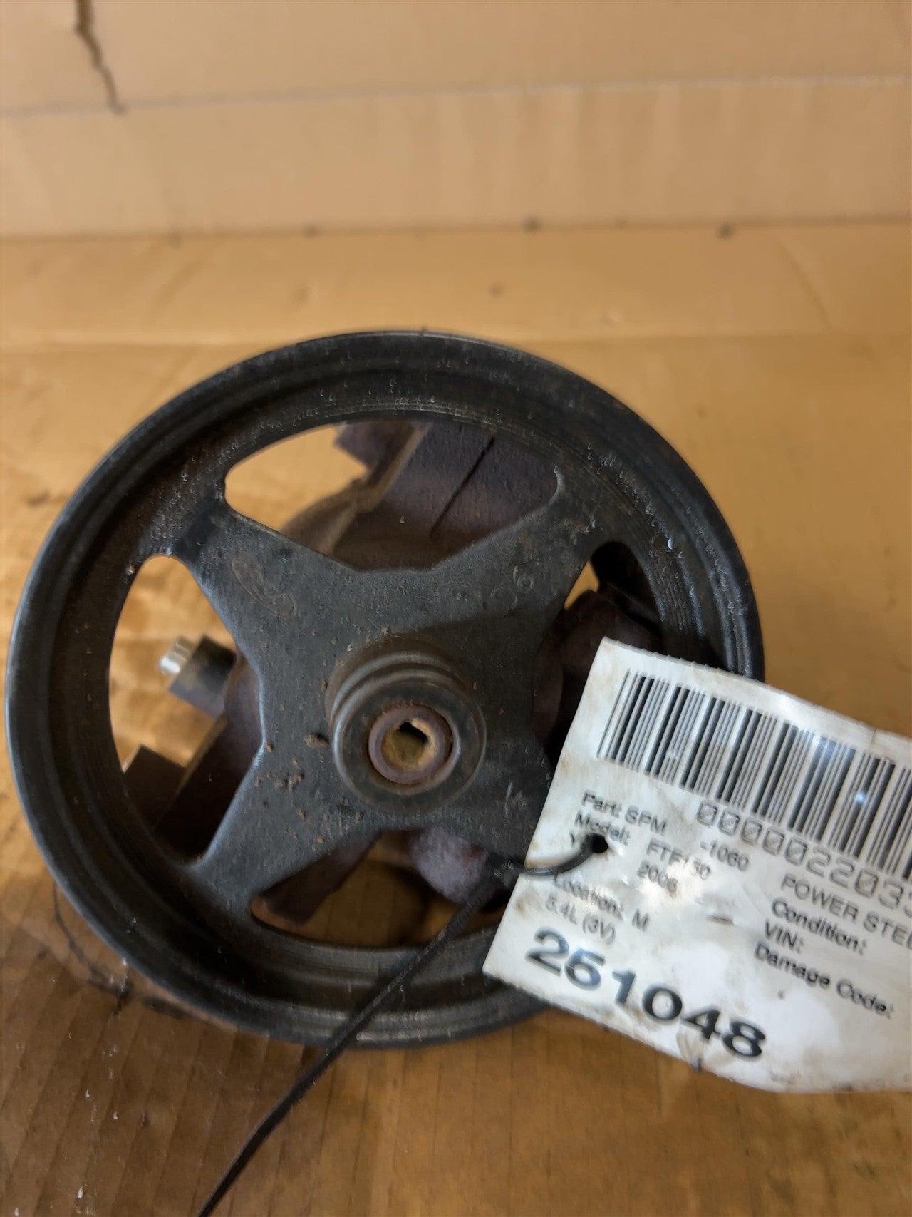 2003 thru 2008 Ford F150, Ford Expedition, Lincoln Navigator, Lincoln LT Power Steering Pump 5.4L