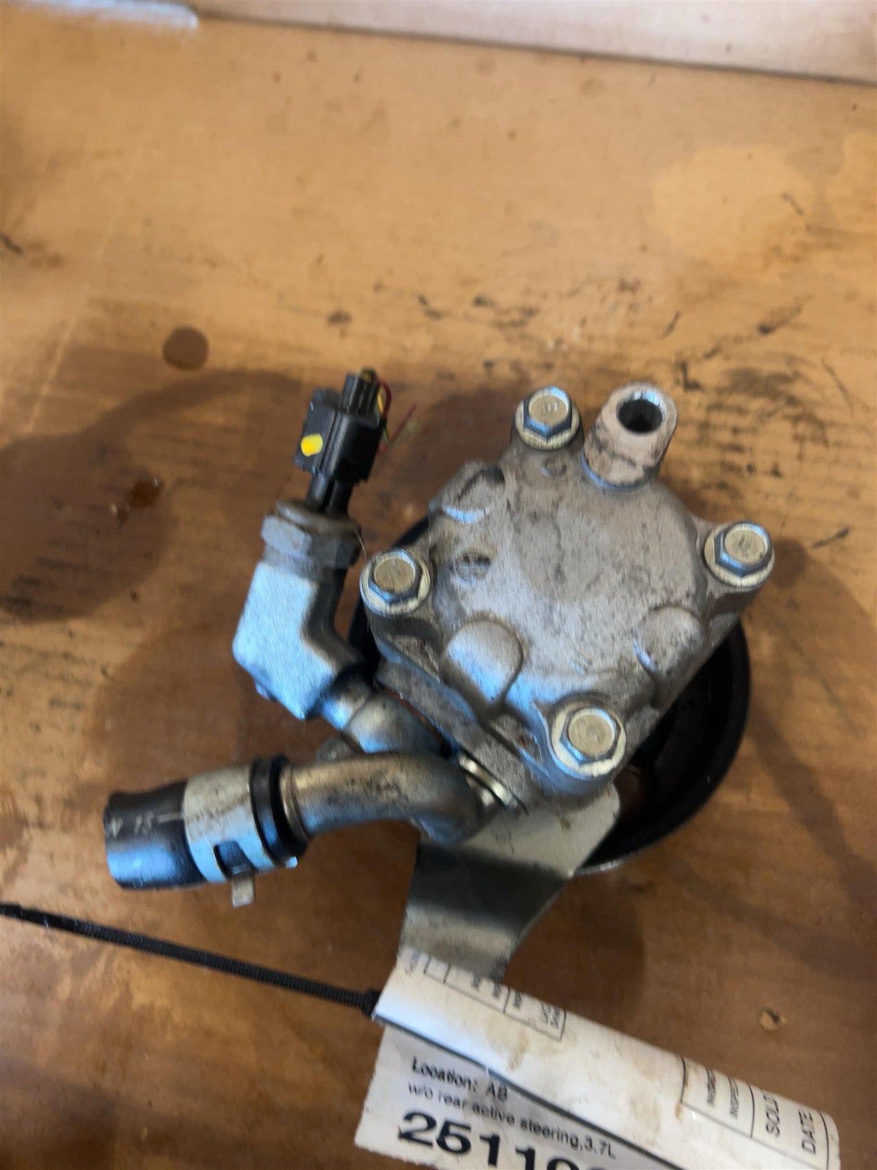2007 thru 2019 Infiniti G37, Infiniti Q70, Infiniti EX35, Infiniti QX50 and 7 more Power Steering Pump 3.7L
