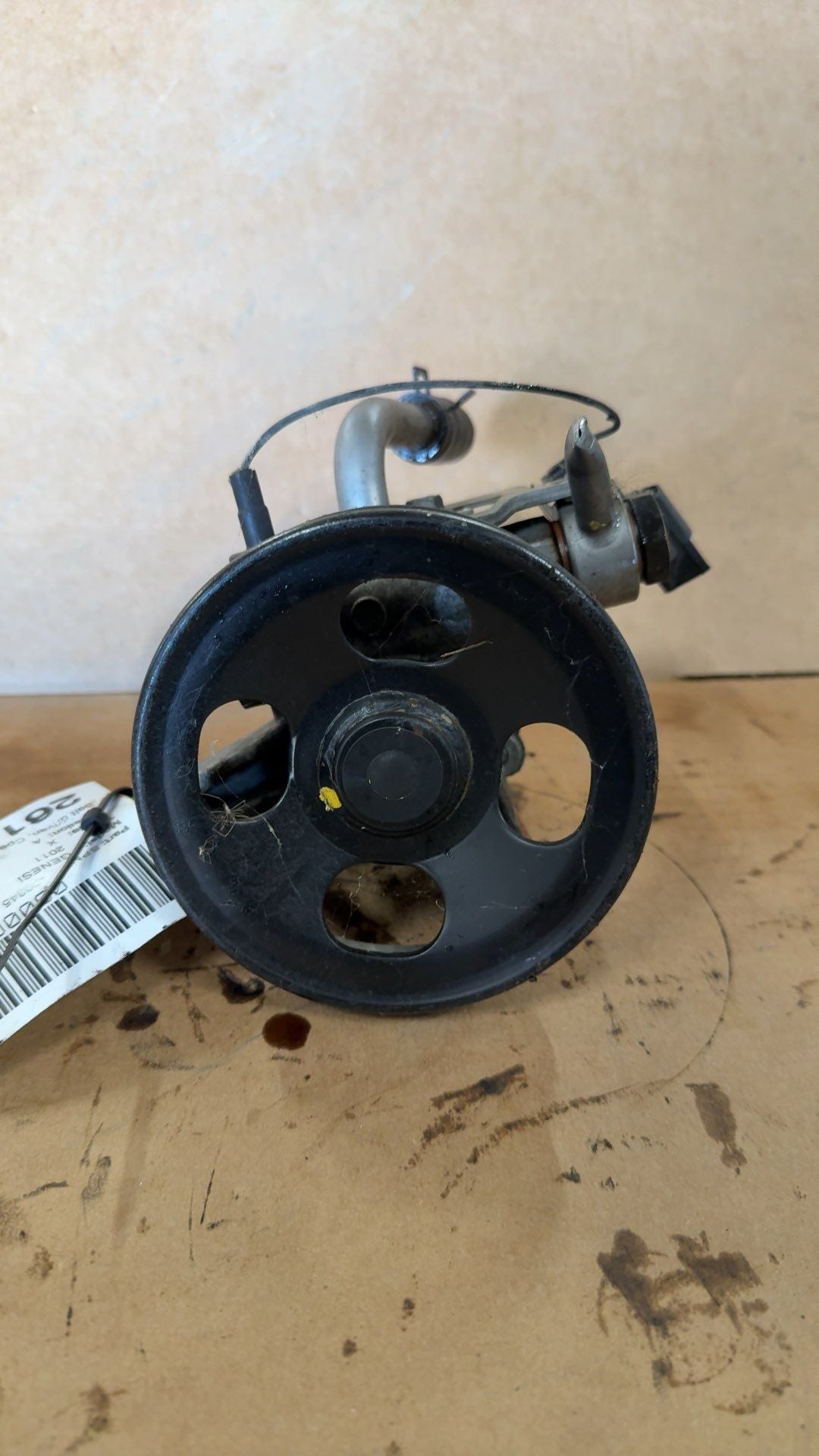 2009 2010 2011 2012 Hyundai Genesis Power Steering Pump 3.8L 6 Cylinder belt driven Cpe