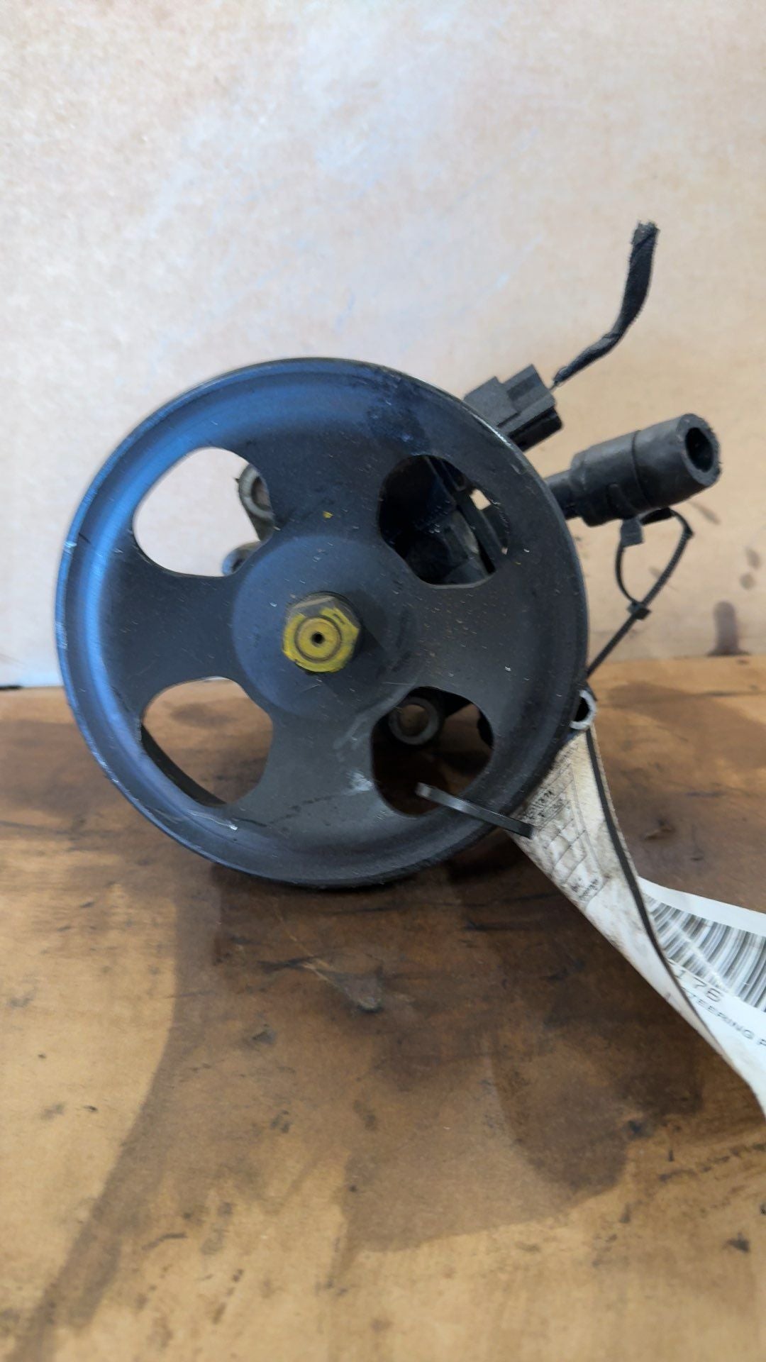 2007 2008 2009 Hyundai Santa FE Power Steering Pump 2.7L 6 Cylinder