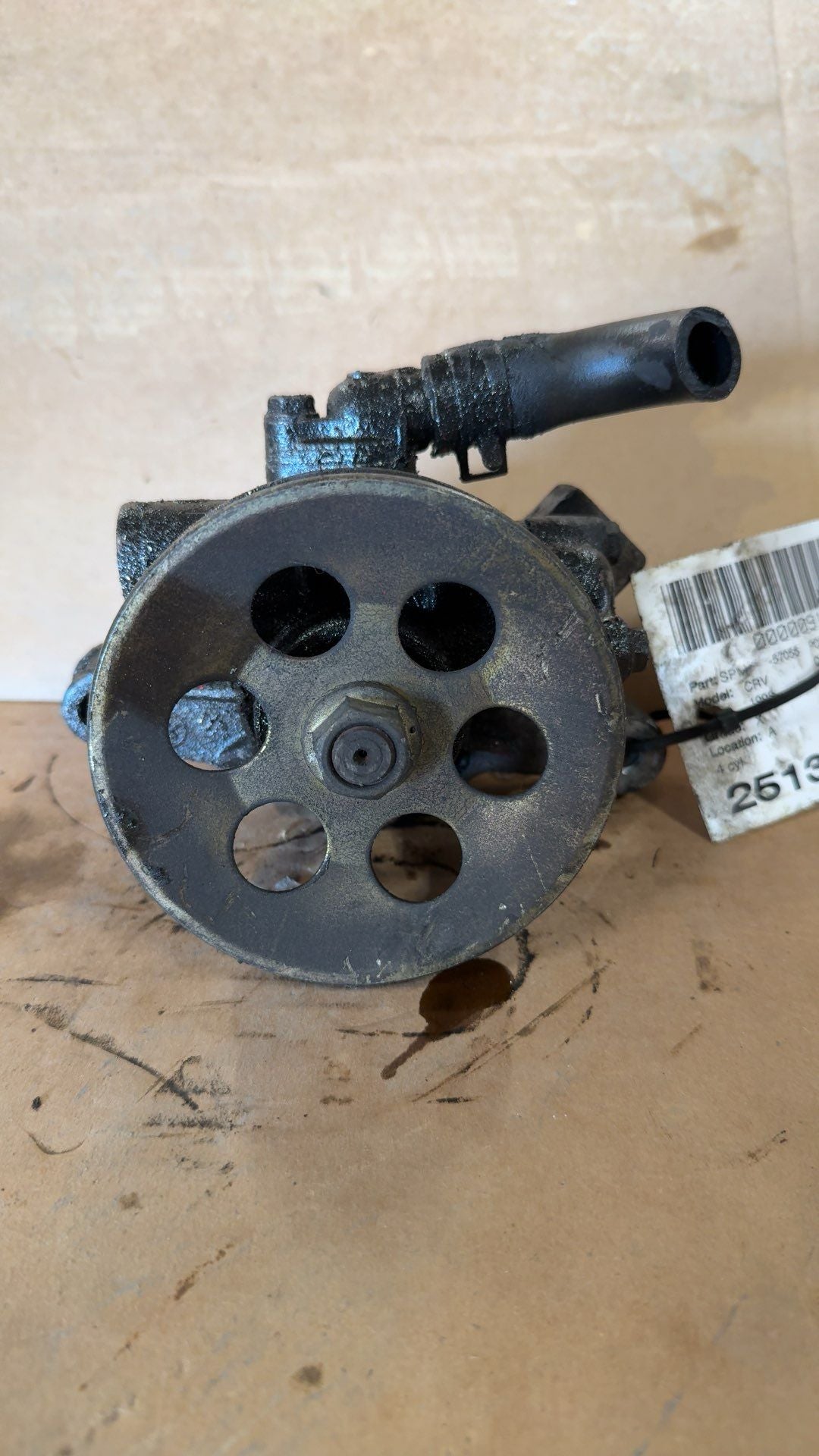 1998 1999 2000 2001 Honda CR V Power Steering Pump 4 Cylinder