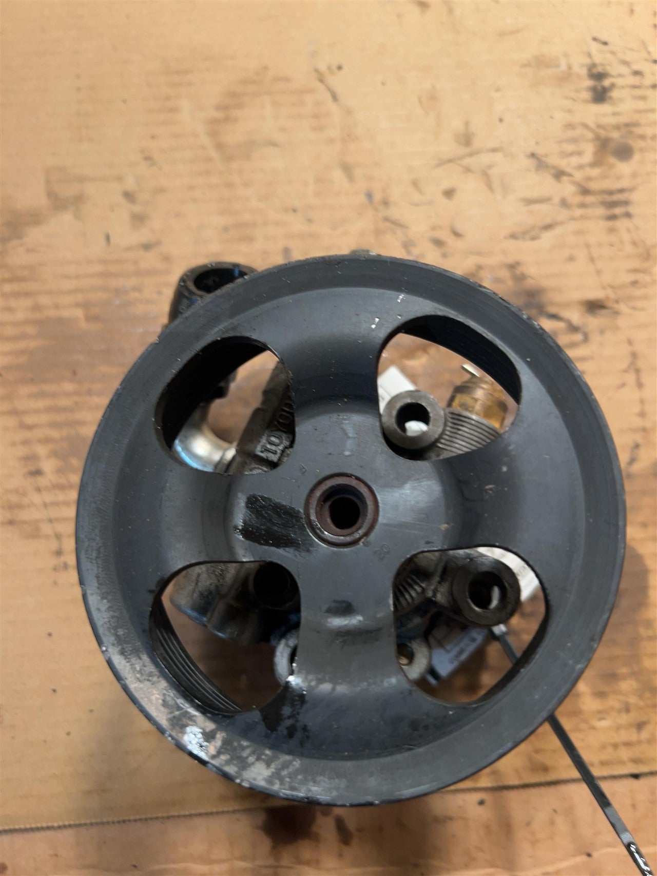 2002 thru 2009 Toyota Camry, Toyota Solara Power Steering Pump VIN E 4 cylinder