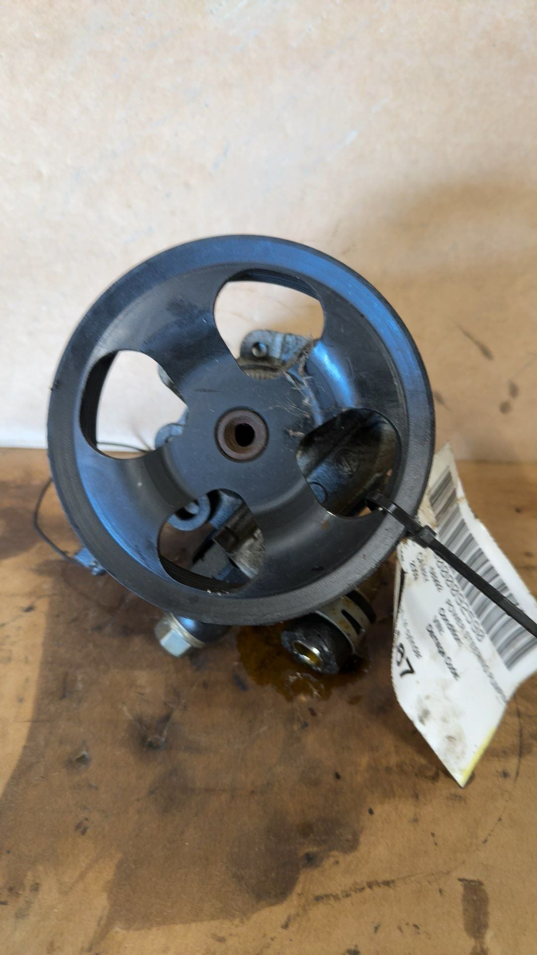 2002 thru 2009 Toyota Camry, Toyota Solara Power Steering Pump VIN E 4 cylinder