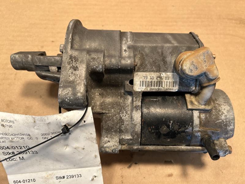 1998 thru 2004 Chrysler Concorde, Dodge Intrepid, Chrysler 300M, Chrysler LHS and 1 more Engine Starter Motor 3.5L