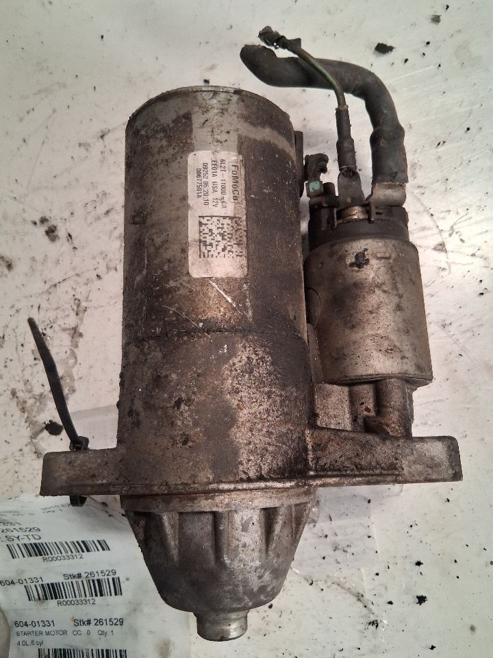 2005 thru 2011 Ford Explorer, Mercury Mountaineer, Ford Ranger Engine Starter Motor 4.0L 6 Cylinder