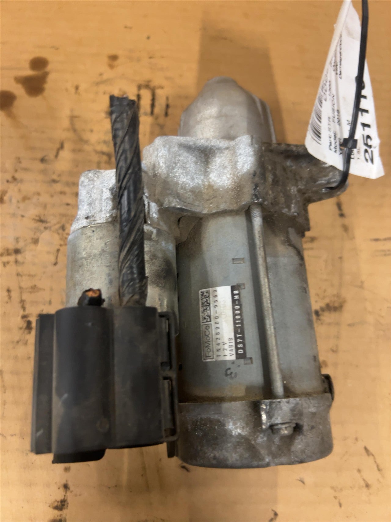 2013 thru 2020 Ford Fusion Engine Starter Motor 1.5L