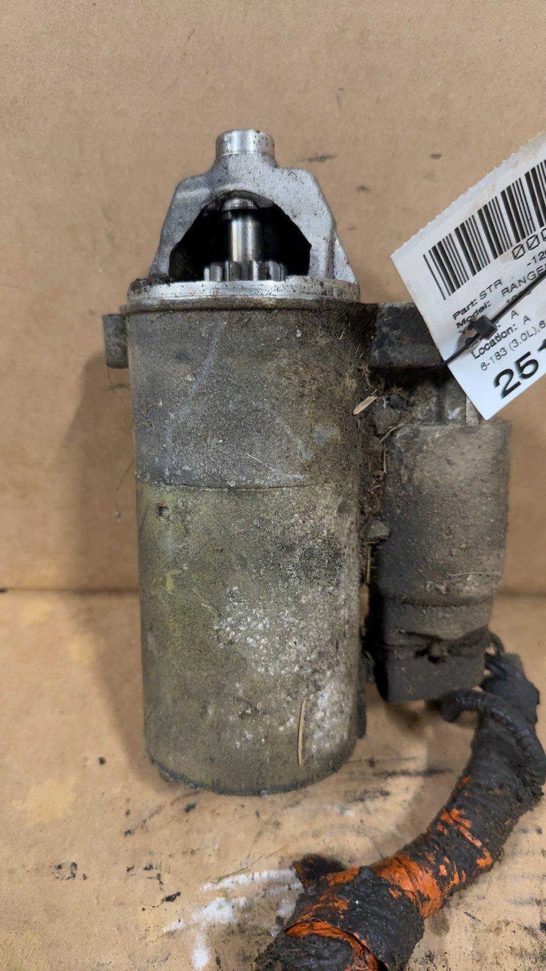 1991 thru 2003 Ford Ranger, Mazda B3000, Ford Aerostar Engine Starter Motor 3.0L 6 Cylinder