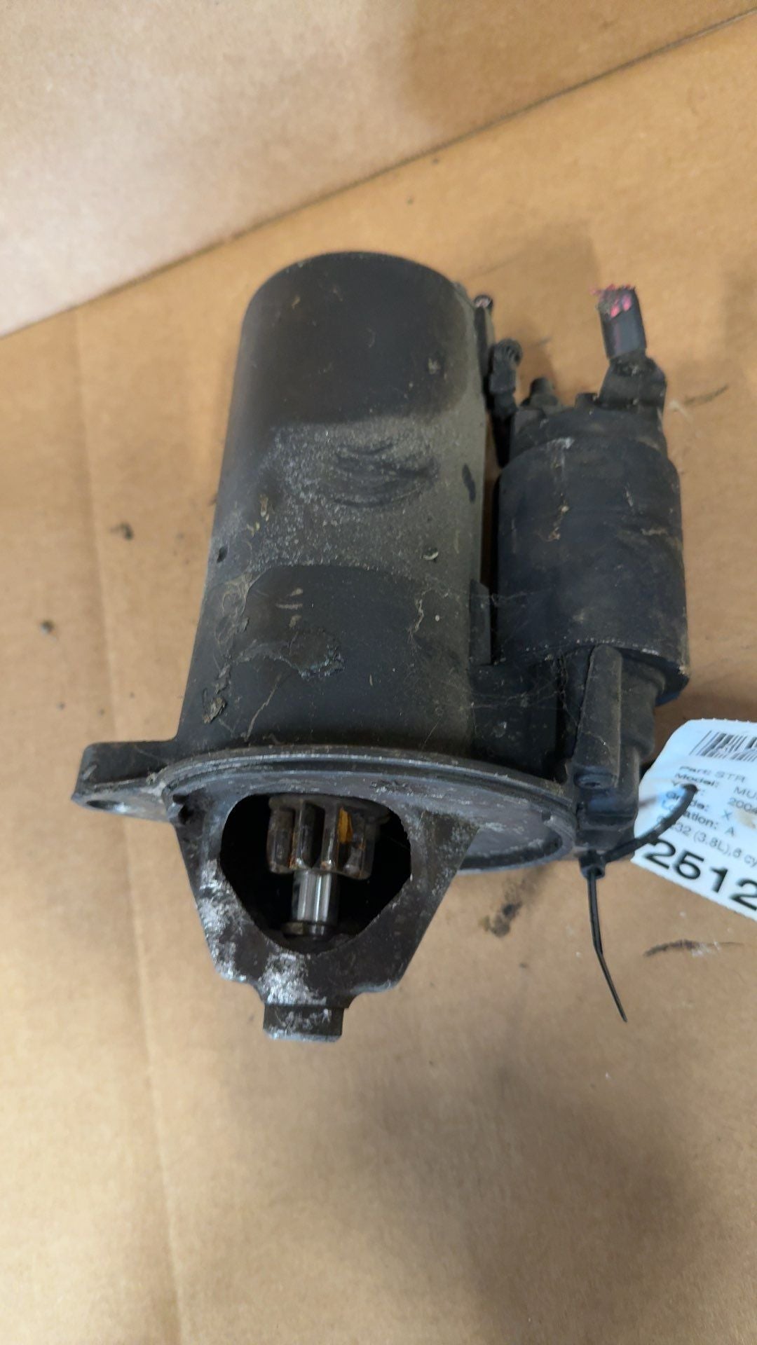 1989 thru 2004 Ford Mustang, Ford E150 Van, Ford E250 Van, Ford Thunderbird and 10 more Engine Starter Motor 3.8L 6 Cylinder
