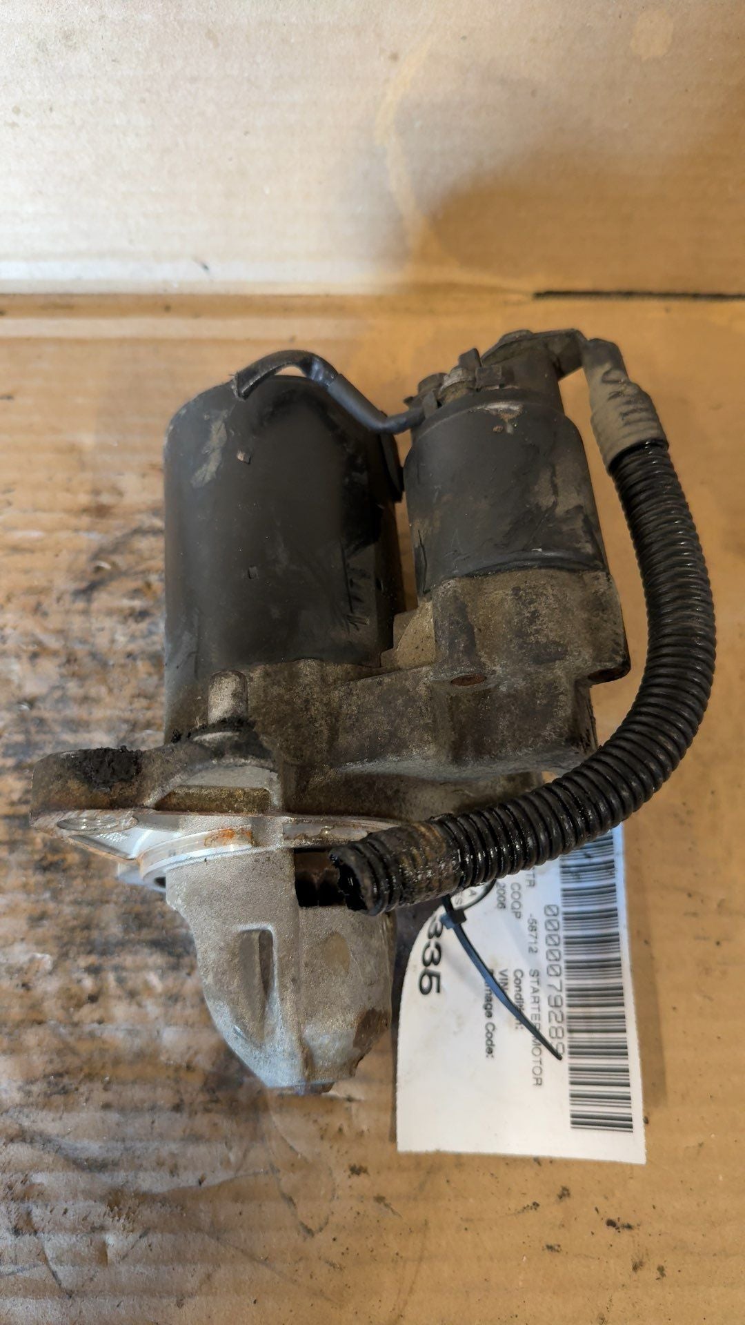 2002 thru 2008 Mini Cooper Engine Starter Motor 4 Cylinder