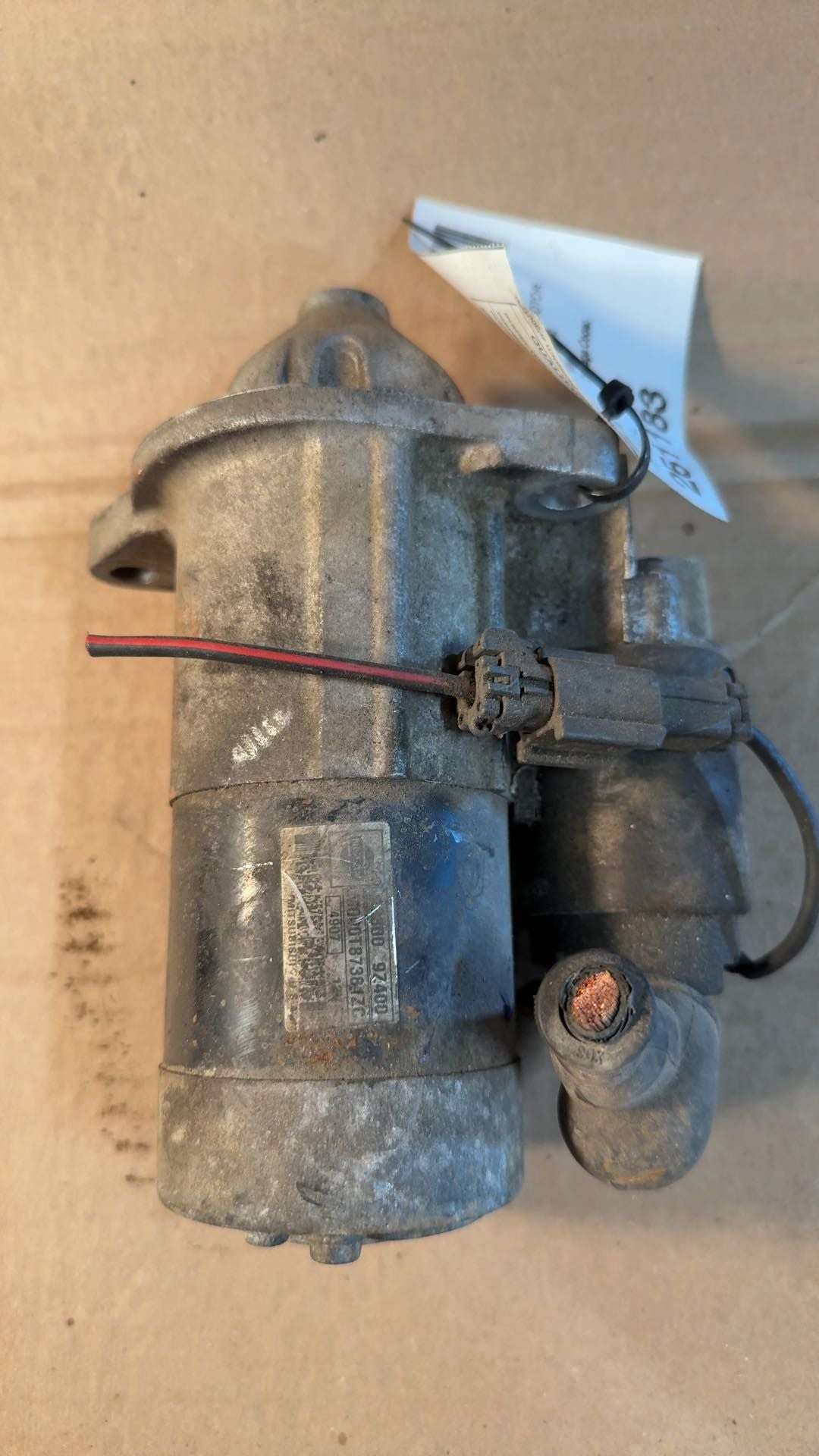 1999 thru 2004 Nissan Frontier, Nissan Xterra Engine Starter Motor 2.4L 4 cylinder