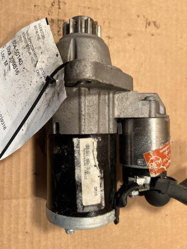 2007 thru 2013 Nissan Altima Engine Starter Motor AT 2.5L 4 cylinder