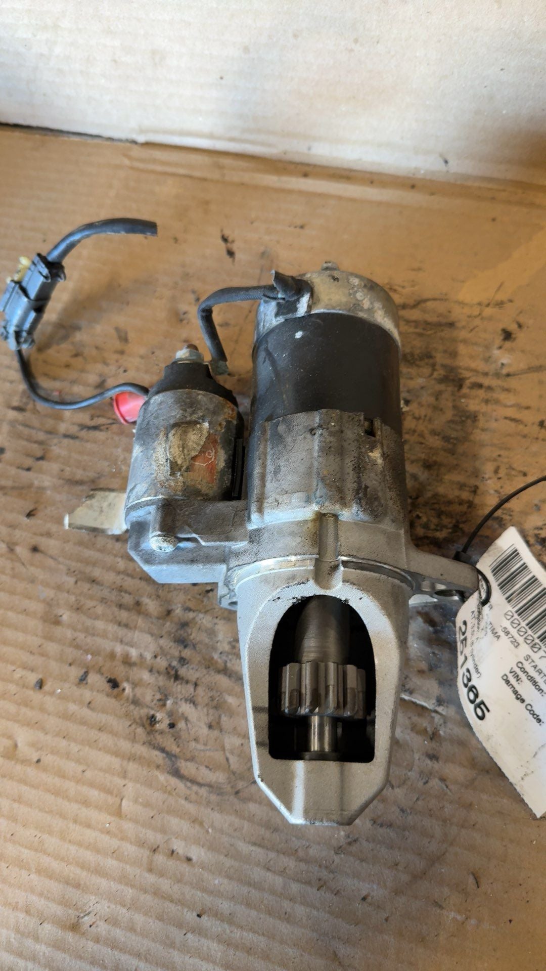 2002 thru 2006 Nissan Altima, Nissan Quest, Nissan Maxima Engine Starter Motor 3.5L AT