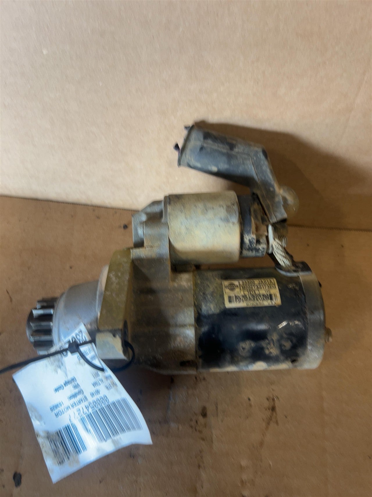 2007 thru 2013 Nissan Altima Engine Starter Motor AT 2.5L 4 cylinder