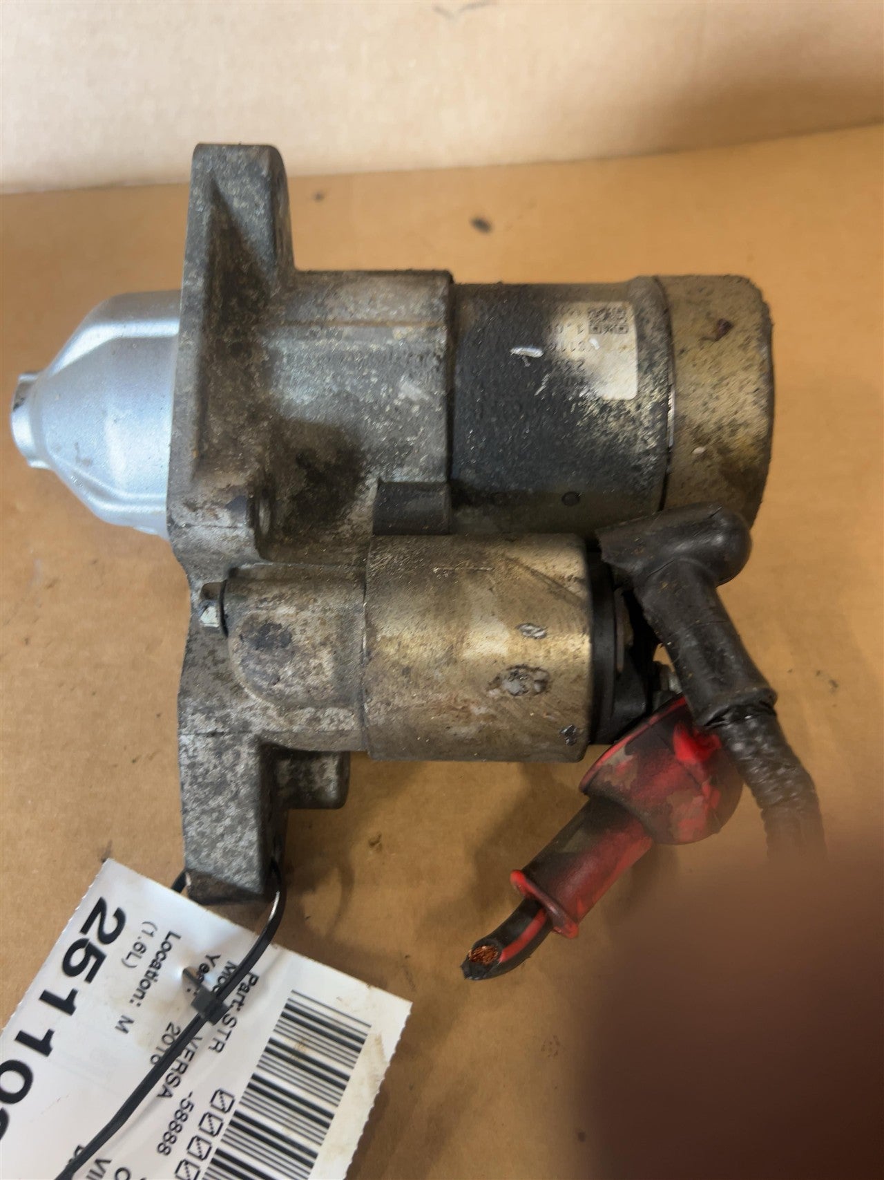 2012 thru 2019 Nissan Versa, Nissan Worldwide Micra Engine Starter Motor 1.6L