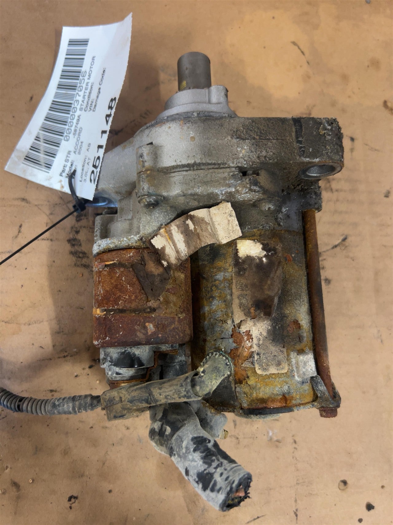 2003 thru 2007 Honda Accord, Acura TL, Honda Odyssey Engine Starter Motor 3.0L AT