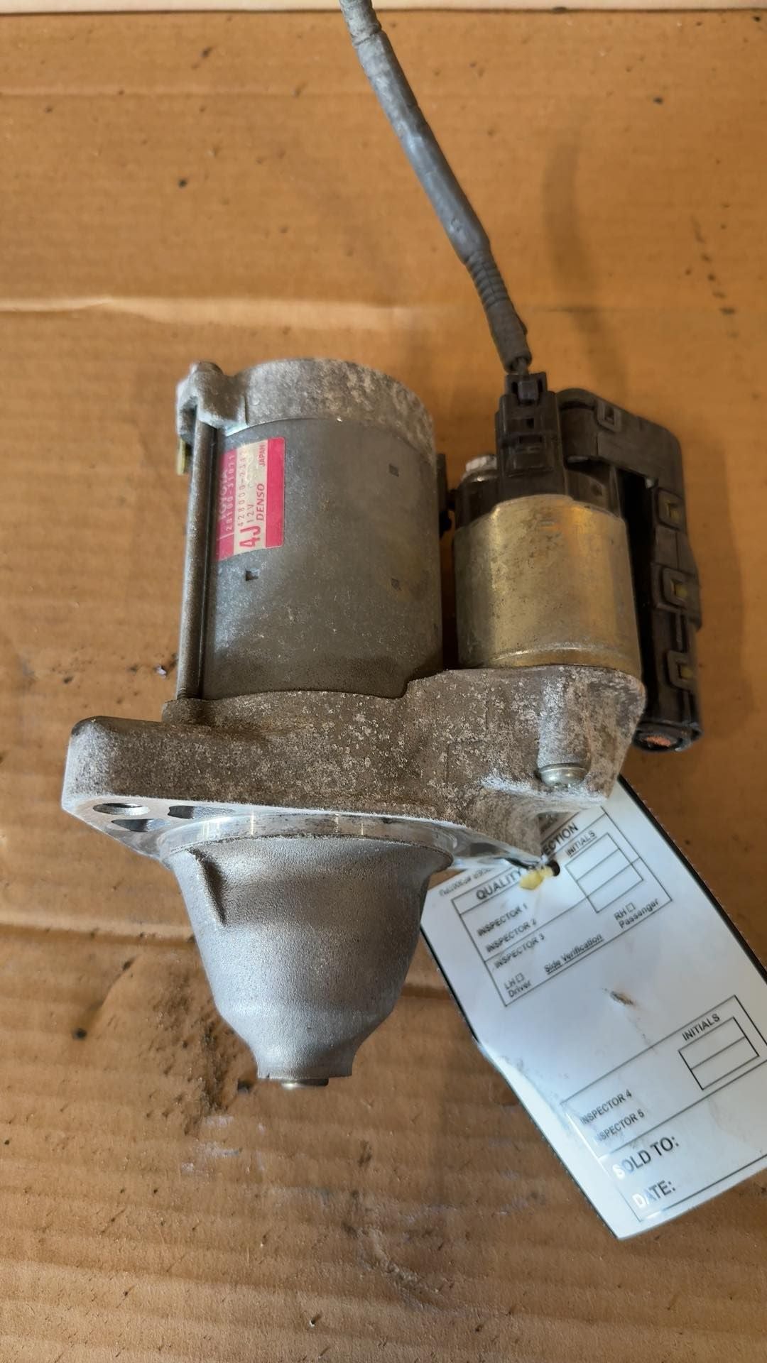 2006 thru 2017 Lexus IS350, Lexus IS250, Lexus GS350, Lexus RC350 and 3 more Engine Starter Motor 2.5L 3.5L