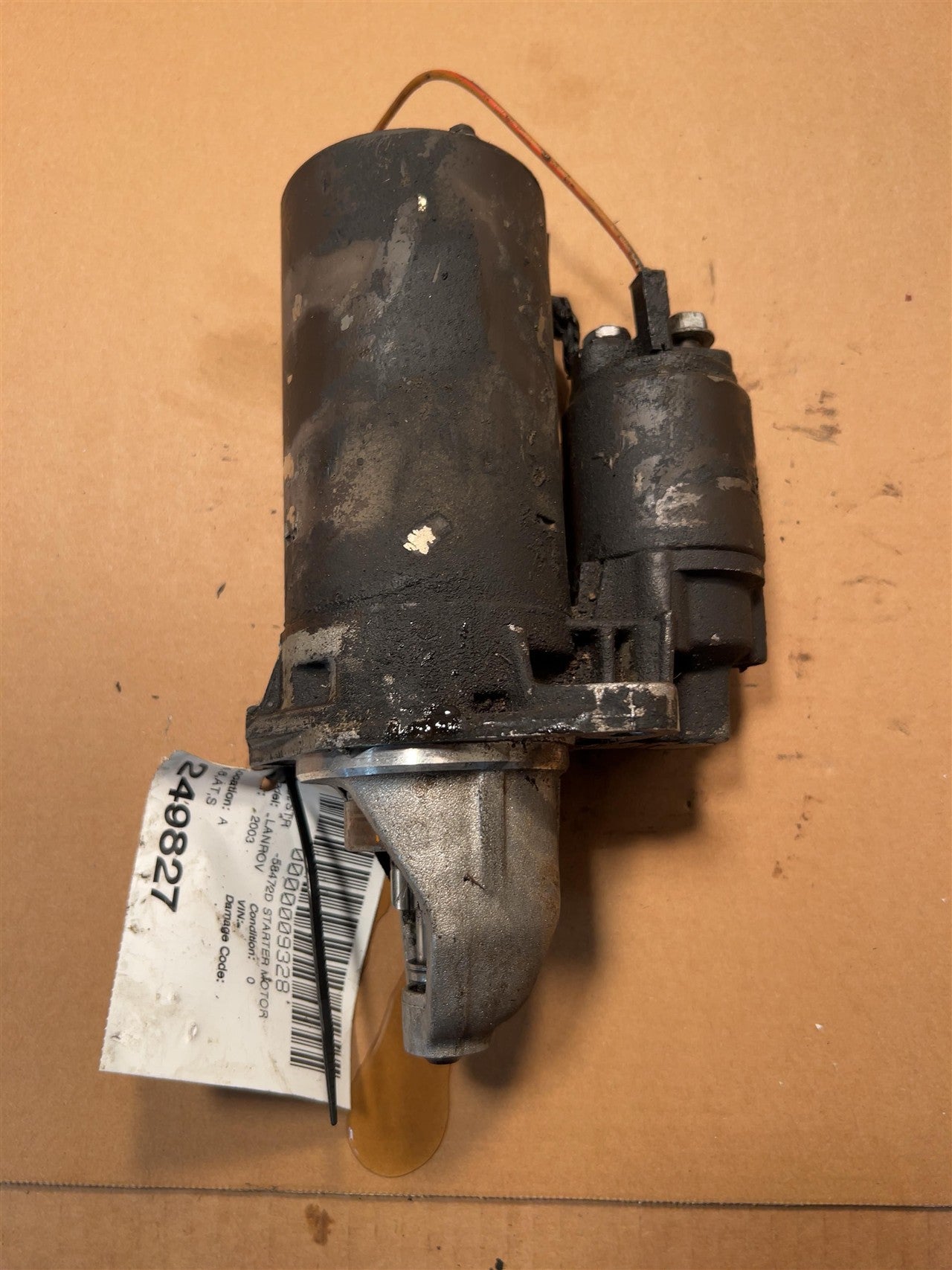 1993 thru 2004 Rover Land Rover, Rover Range Rover Engine Starter Motor 4.6L