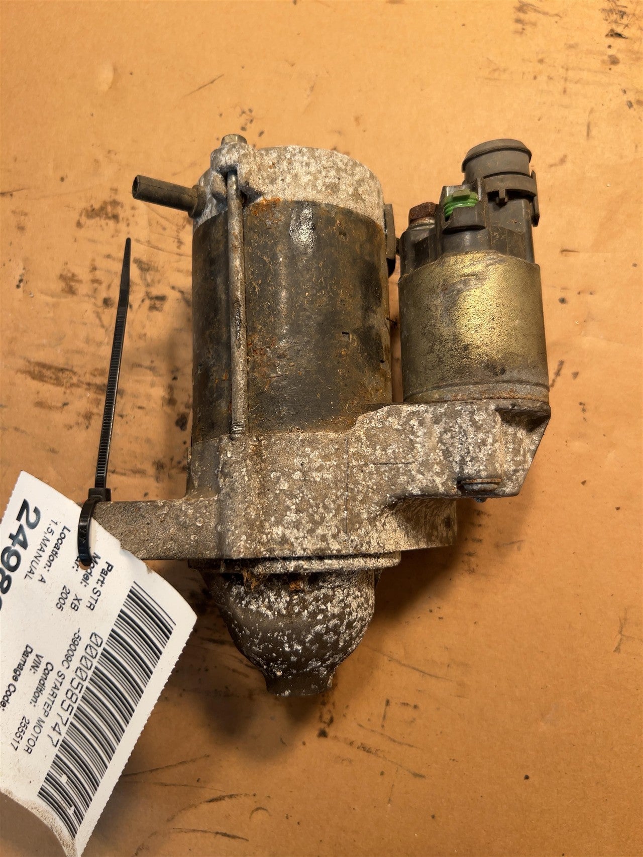 2000 thru 2019 Toyota Yaris, Toyota Echo, Scion XA, Scion XB Engine Starter Motor