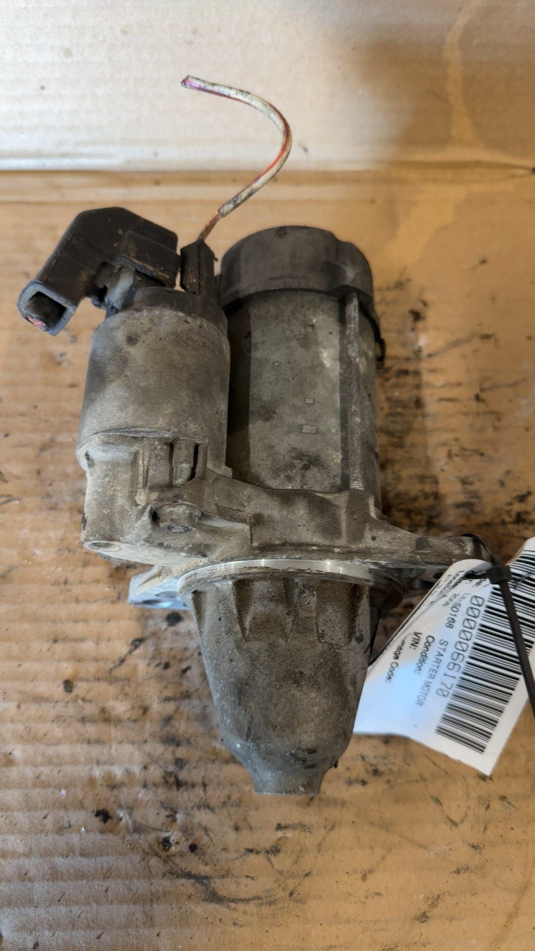 2008 thru 2015 Subaru Legacy Engine Starter Motor 2.5L