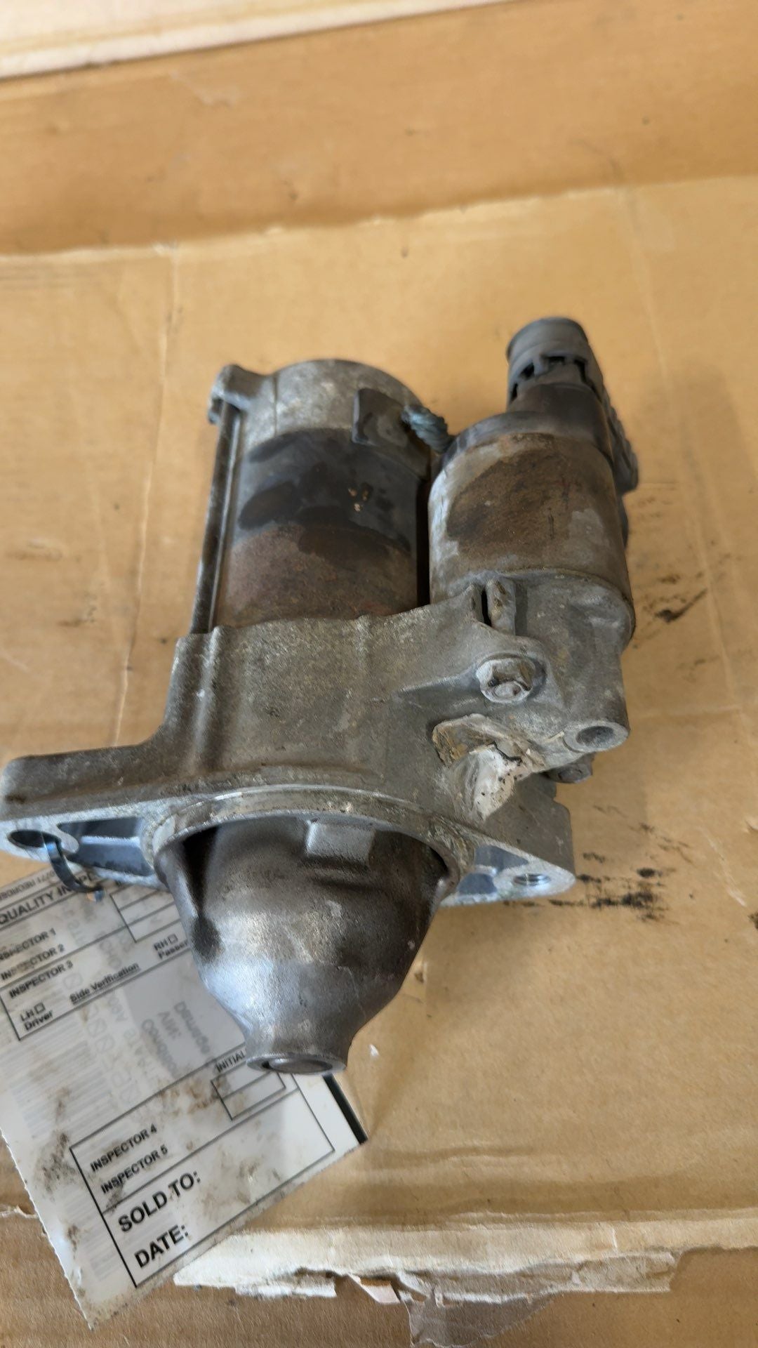 2000 thru 2019 Toyota Yaris, Toyota Echo, Scion XA, Scion XB Engine Starter Motor 4 Cylinder