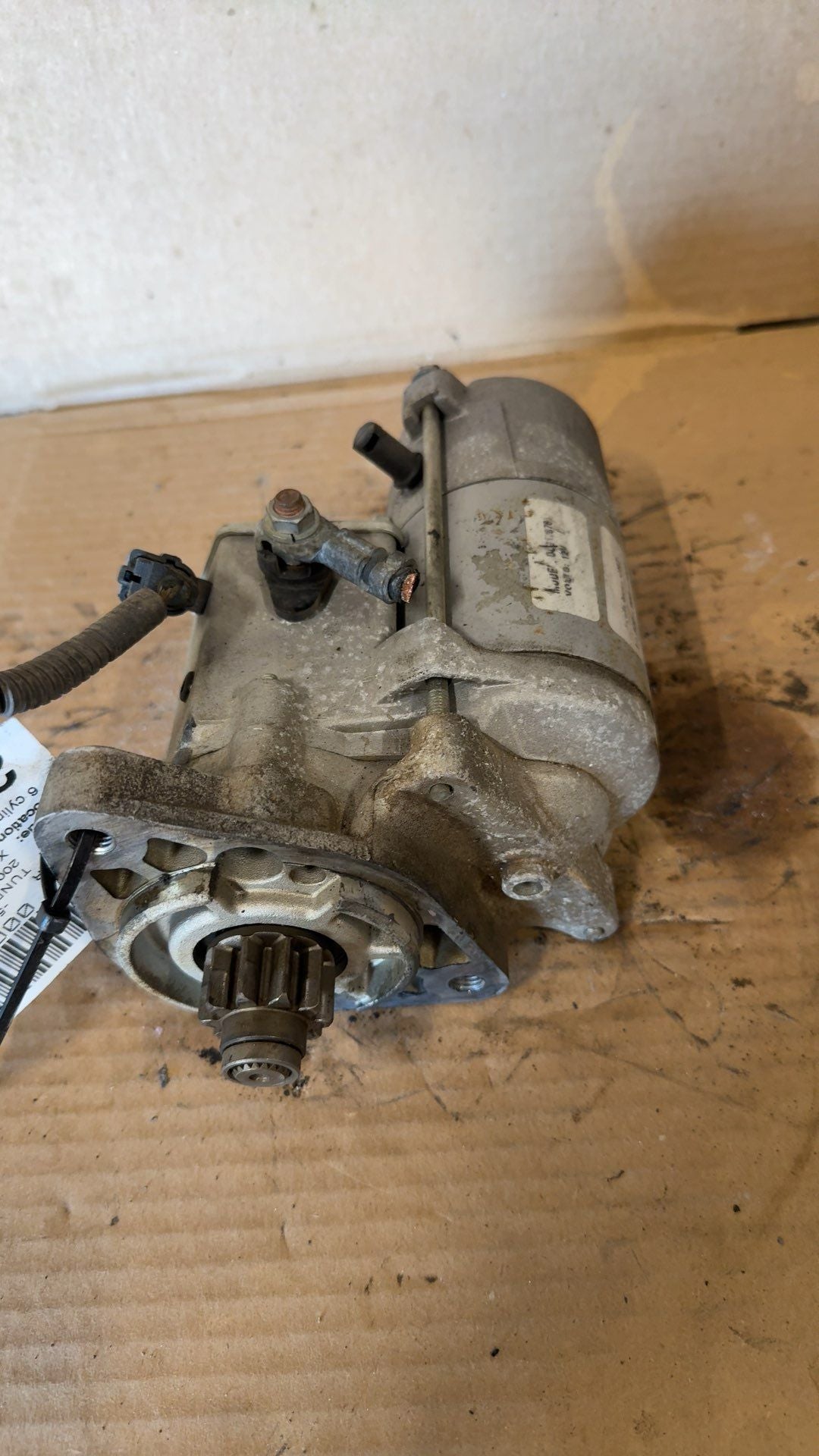 2003 thru 2014 Toyota Tundra, Toyota 4 Runner, Toyota Tacoma, Toyota FJ Cruiser Engine Starter Motor
