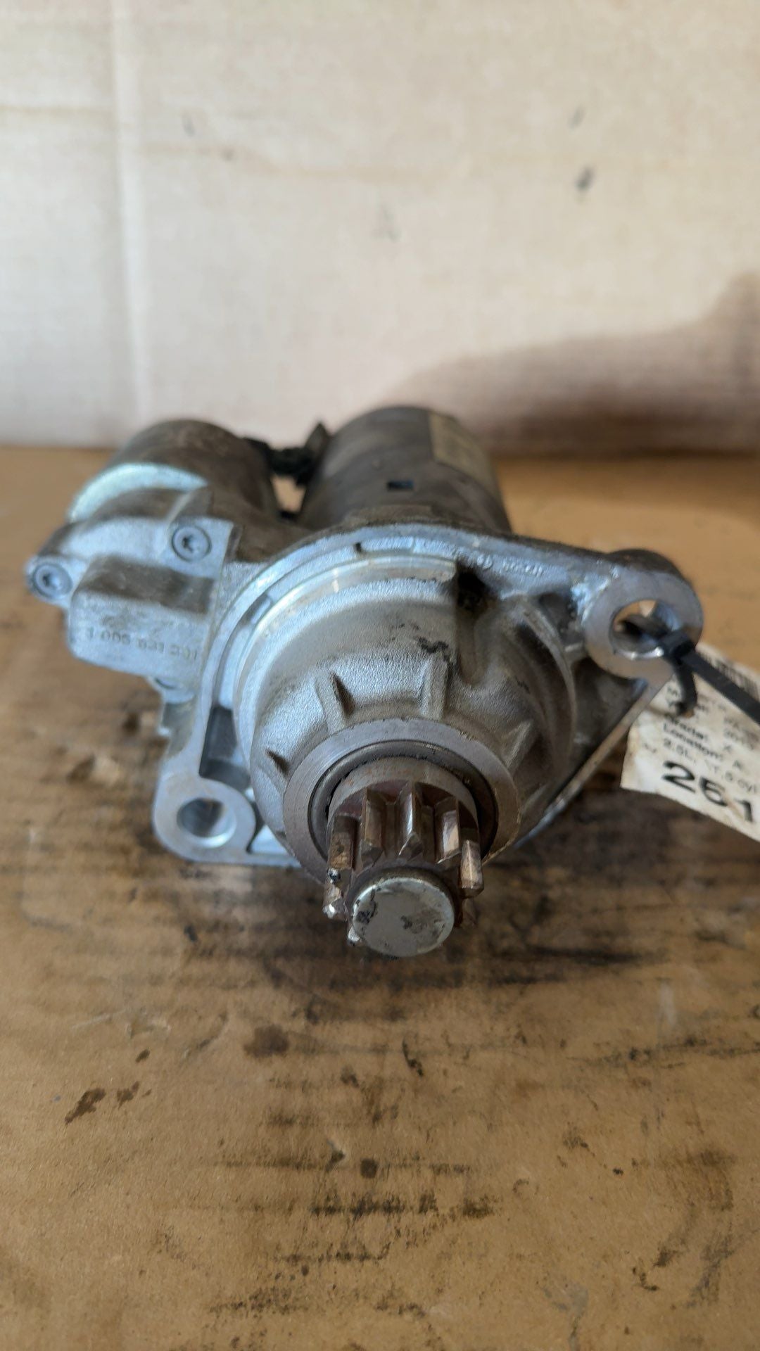 2005 thru 2017 Volkswagen Jetta, Volkswagen Beetle, Volkswagen CC, Volkswagen Golf and 3 more Engine Starter Motor 2.5L 5