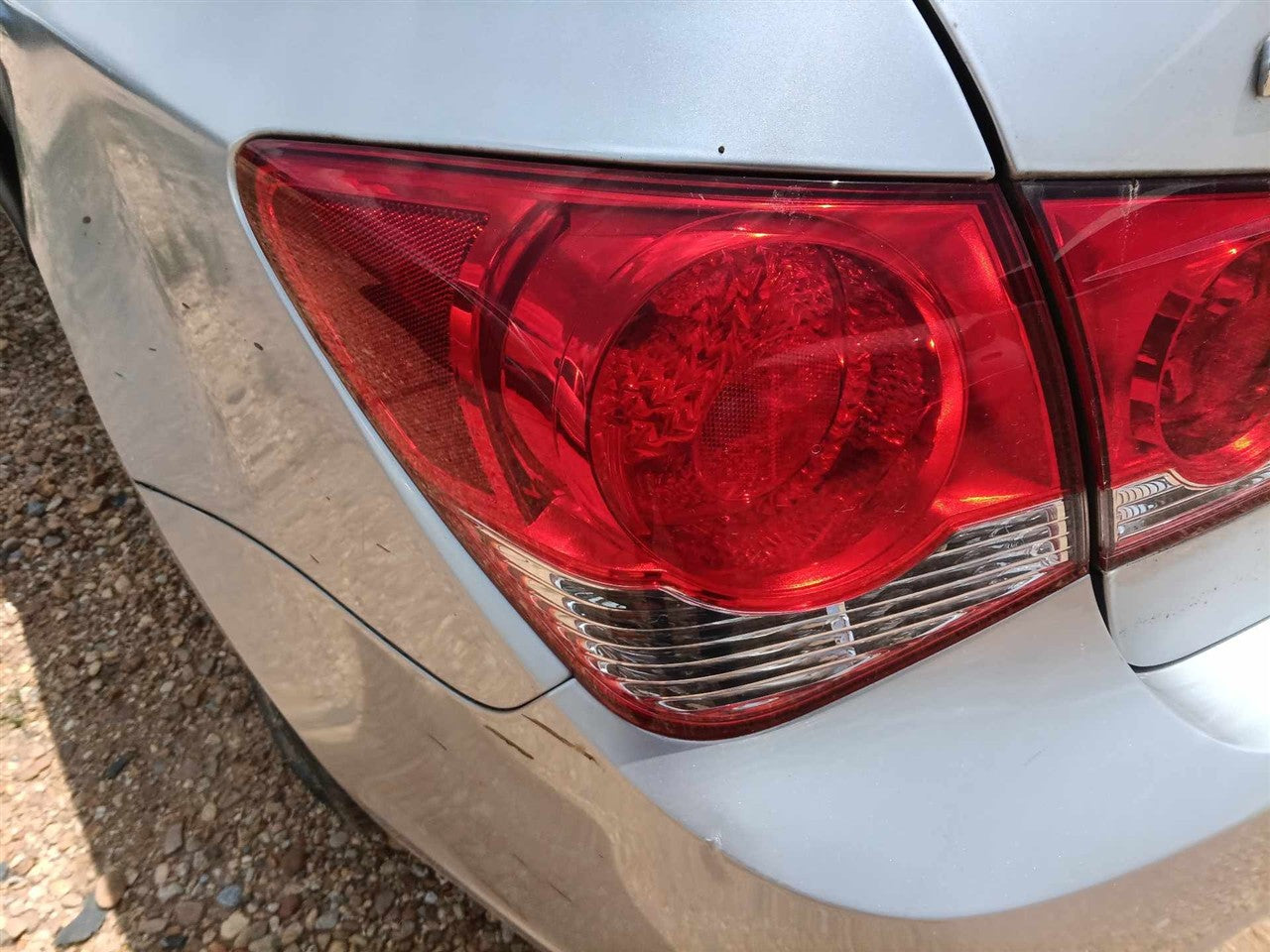 2011 thru 2016 Chevrolet Cruze Driver Side Left Tail Light Lamp Assembly quarter panel mounted L