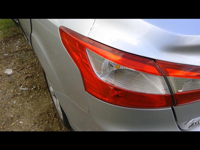 2012 2013 2014 Ford Focus Driver Side Left Tail Light Lamp Assembly Sdn outer quarter panel mounted L
