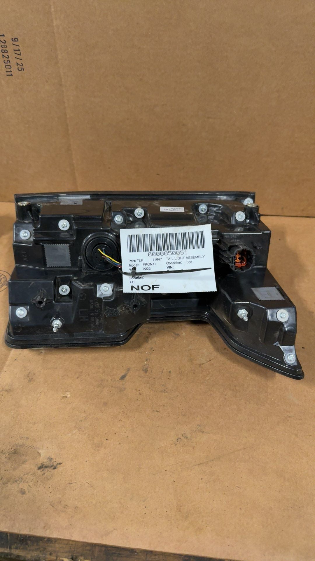 2022 2023 2024 2025 Nissan Frontier Driver Side Left Tail Light Lamp Assembly L