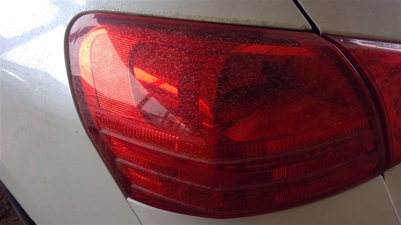 2008 thru 2015 Nissan Rogue Driver Side Left Tail Light Lamp Assembly quarter panel mounted L