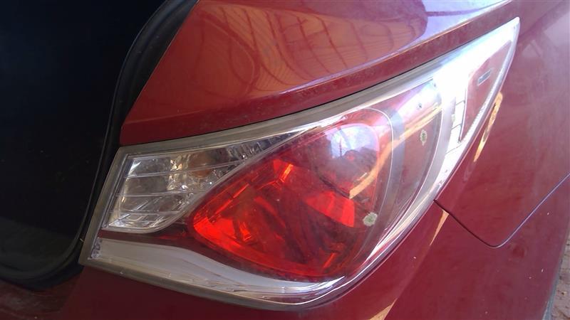 2011 thru 2015 Hyundai Sonata Passenger Side Right Tail Light Lamp Assembly hybrid quarter panel mounted R