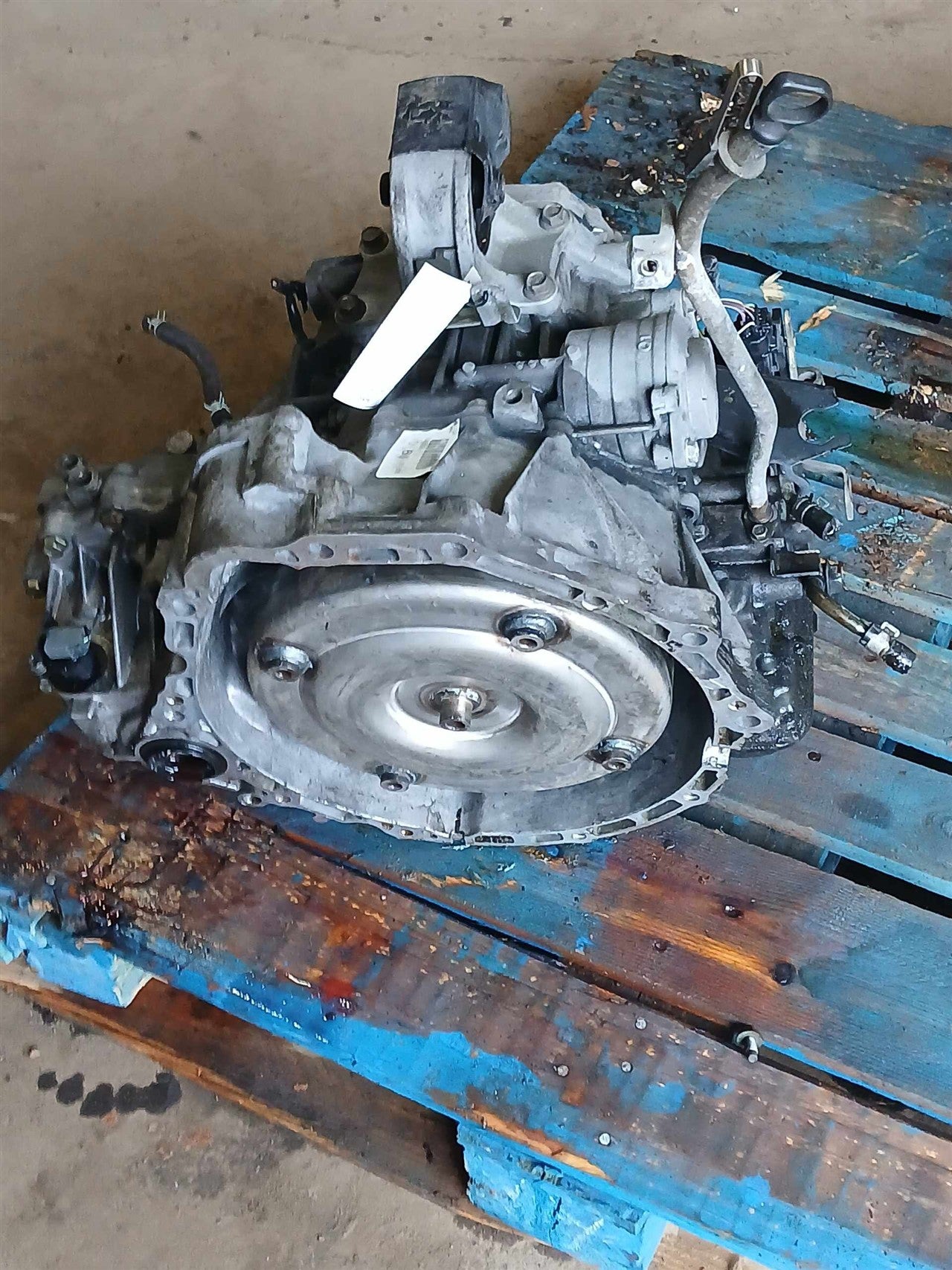 2003 2004 Nissan Altima Transmission Transaxle Assembly 3.5L AT 6 cylinder non locking differential